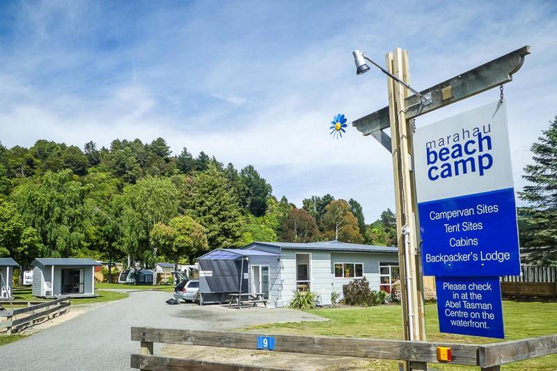 Marahau Beach Camp Exterior foto
